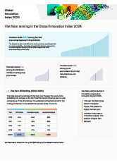 Viet Nam ranking in the global innovation index 2024 | Tài liệu Tiếng Anh