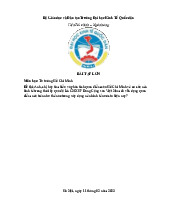 nh, chị hãy tìm hiểu và phân tích quan điểm của Hồ Chí Minh về cơ cấu nền kinh tế trong thời kỳ quá độ lên CNXH?  | Bài tập lớn môn Tư tưởng Hồ Chí Minh