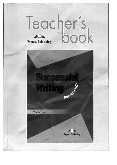 Successful Writing Proficiency. Teacher's Book - English | Trường Đại Học Ngoại ngữ Huế
