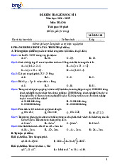 Đề giữa học kì 1 Toán 6 năm 2024 – 2025 trường Ban Mai School – Hà Nội