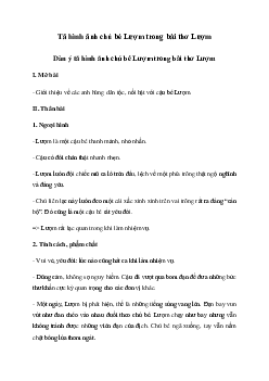 Văn mẫu lớp 6: Tả hình ảnh chú bé Lượm trong bài thơ Lượm | Cánh diều