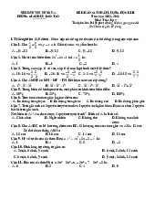 Đề học kì 2 Toán 7 năm 2023 – 2024 phòng GD&ĐT Hưng Hà – Thái Bình