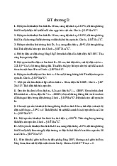 Bài tập Chương 8: Vật dẫn môn Vật lý đại cương | Học viện Báo chí và Tuyên truyền