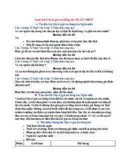 Soạn Văn 6 siêu ngắn - Chân trời sáng tạo bài Chị sẽ gọi em bằng tên