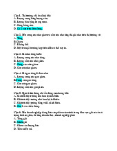 Ngân hàng trắc nghiệm ôn tập cuối kì | Môn kinh tế vĩ mô