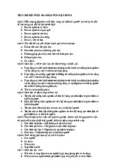 Trắc nghiệm phần giáo dục đại cương không đáp án | Đại học Nội Vụ Hà Nội