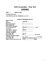 Đề cuối kỳ - Ielts Foundation - Công nghệ thông tin | Trường Đại học Khoa học Tự nhiên, Đại học Quốc gia Thành phố Hồ Chí Minh