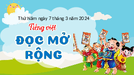 Giáo án điện tử  Tiếng Việt 4 KNTT -  Kết Nối Tri Thức:  Đọc mở rộng tuần 24. KNTTVCS.