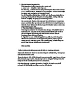 SINH HÓA - Phản Ứng Ninhydrin và Biuret trong Định Tính Protein