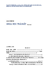 Bản thảo Giáo trình Môn khoa học Trái đất | Đại học Cần Thơ