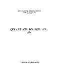 Quy chế công bố thông tin MẪU - Luật kinh tế | Trường đại học Luật, đại học Huế