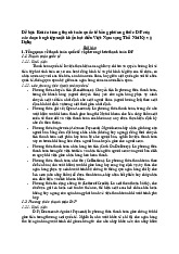 Rủi ro trong thanh toán quốc tế D/P của doanh nghiệp xuất khẩu hạt điều | Môn Quản trị rủi ro - Đại học Kinh Tế Quốc Dân