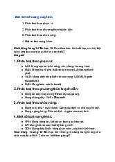 Giải SGK Tin học 12 Cánh diều Bài 1: Cơ sở mạng máy tính