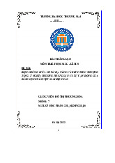 Biện chứng cơ sở hạ tầng và kiến trúc thượng tầng | Bài thảo luận triết học Mác Lênin
