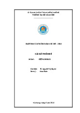 [GIÁO TRÌNH] XÁC SUẤT THỐNG KÊ | Trường đại học Hải Phòng