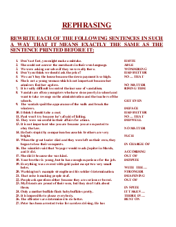 Viết lại câu Olympic 30 tháng 4