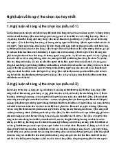 Nghị luận về lòng vị tha chọn lọc hay nhất | Ngữ văn 9