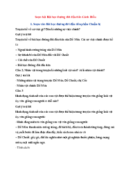 Soạn bài Bài học đường đời đầu tiên | Ngữ Văn 6 Cánh Diều tập 2