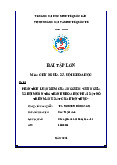 Bài tập lớn môn chủ nghĩa xã hội khoa hoc: Phân tích luận điểm chủ nghĩa xã hội khoa học và ý nghĩa thực tiễn –Trường Đại học kinh tế quốc dân