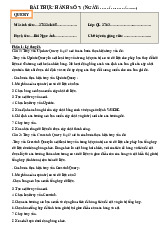 Bài tập thực hành môn Tin học | Trường đại học kinh doanh và công nghệ Hà Nội