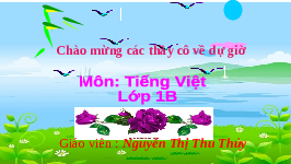 Giáo án điện tử Tiếng Việt 1 Bài 32 Kết nối tri thức: On ôn ơn