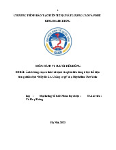 Phân tích Hành Vi Người Tiêu Dùng trong Case Study Maybelline | Môn Hành vi người tiêu dùng - Đại học Kinh Tế Quốc Dân