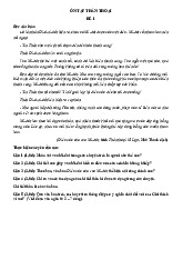 Văn lớp 10 - Tóm tắt về thần thoại gồm lý thuyết và bài tập
