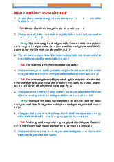 Câu hỏi trắc nghiệm môn Pháp luật đại cương | Đại học Nội Vụ Hà Nội