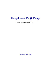 Pháp Luân Phật Pháp - Tinh Tấn Yếu Chỉ 2 - Tài liệu tổng hợp