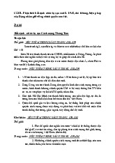 Lịch sử cách mạng Việt Nam 1945-1946: Bối cảnh và chính sách môn Lịch sử Đảng | Trường Đại Học Hạ Long