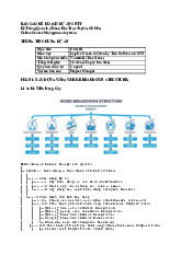 Báo cáo Kế hoạch triển khai hệ thống quản lý khóa học trực tuyến môn Lập và quản lý dự án | Đại học kinh tế Quốc dân