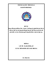 Quan điểm của triết học Mác – Lênin về mối quan hệ giữa tồn tại xã hội và ý thức xã hội | Bài thảo luận triết học mác Lênin