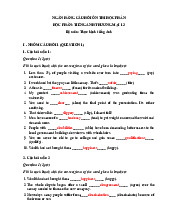 Đề cương Ôn Thi Học Phần: Tiếng Anh Thương Mại | Đại học Thương Mại