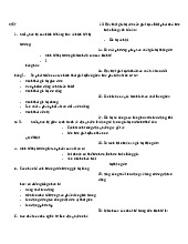 Quiz về Kinh tế hàng hóa và Kinh tế thị trường | Môn Kinh tế chính trị - Trường Đại học Bách khoa - Đại học Quốc gia Thành phố Hồ Chí Minh