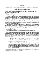 Đề cương lịch sử Đảng: chương 1| Học viện tài chính