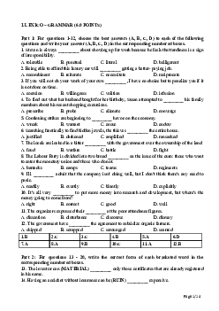 Đề luyện đội tuyển quốc gia THPT môn Tiếng Anh (có đáp án)