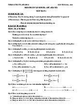 Đề cương giữa kỳ 1 Toán 6 năm 2025 – 2026 trường THCS Thành Công – Hà Nội