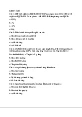 240 câu hỏi và đáp án trắc nghiệm kinh tế vĩ mô | Trường Đại học Thương Mại