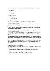 Bài tập chương 1 môn Thị trường chứng khoán