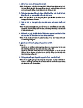 Các câu nhận định đúng sai về Nhà Nước trong Pháp Luật Đại Cương