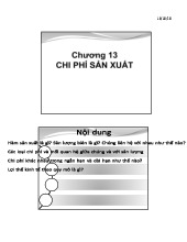 silde bài giảng trình chiếu chương 13 môn kinh tế vĩ mô