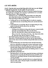 Đề cương triết  - Triết học Mác Lênin (SSH1111) | Trường Đại học Bách khoa Hà Nội