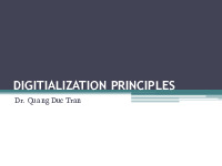 Digitalization Principles| Môn Truyền thông đa phương tiện| Trường Đại học Bách Khoa Hà Nội