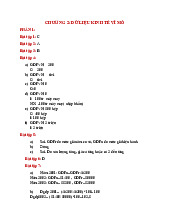 CHƯƠNG 2: DỮ LIỆU KINH TẾ VĨ MÔ | Trường Đại học Kinh Tế - Luật