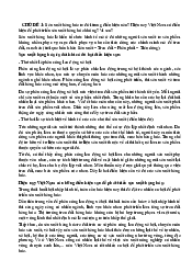 Đề cương môn Kinh tế chính trị | Trường Đại học Mở Hà Nội