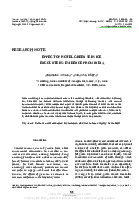 Phương pháp nguyên cứu trong du lịch - Ngôn ngữ Anh | Trường Đại học Bách khoa Thành phố Hồ Chí Minh