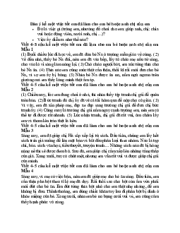 Kể một việc tốt em đã làm cho em bé hoặc anh chị của em | Tập làm văn lớp 2 | Cánh diều