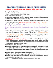 PHÁP LUẬT VỀ PHÒNG CHỐNG THAM NHŨNG - TỔNG QUAN & BÁC CÁC LUẬT CHI TIẾT | Môn Pháp luật đại cương - Học viện Hành chính Quốc gia