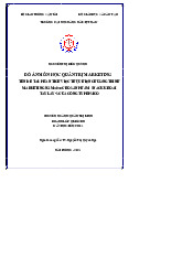 Phân Tích Việc Thực Hiện Chương Trình Marketing Năm 2023 Cho Sản Phẩm Snack Khoai Tây Lay’s Của Công Ty Pepsico | Marketing | Đại học Hàng hải Việt Nam