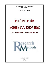 Giáo trình môn Phương pháp nghiên cứu khoa học | Trường Đại Học Nha Trang